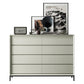 Wooden Storage Chest Modern Dresser with 3/4/5/8 Drawers , 15.6 Inch Width Clearhalo 'Bedroom Furniture' 'Dressers & Chests' 'dressers_chests' 'furn' 'furn_dressers_chests' 'Furniture' 6858573