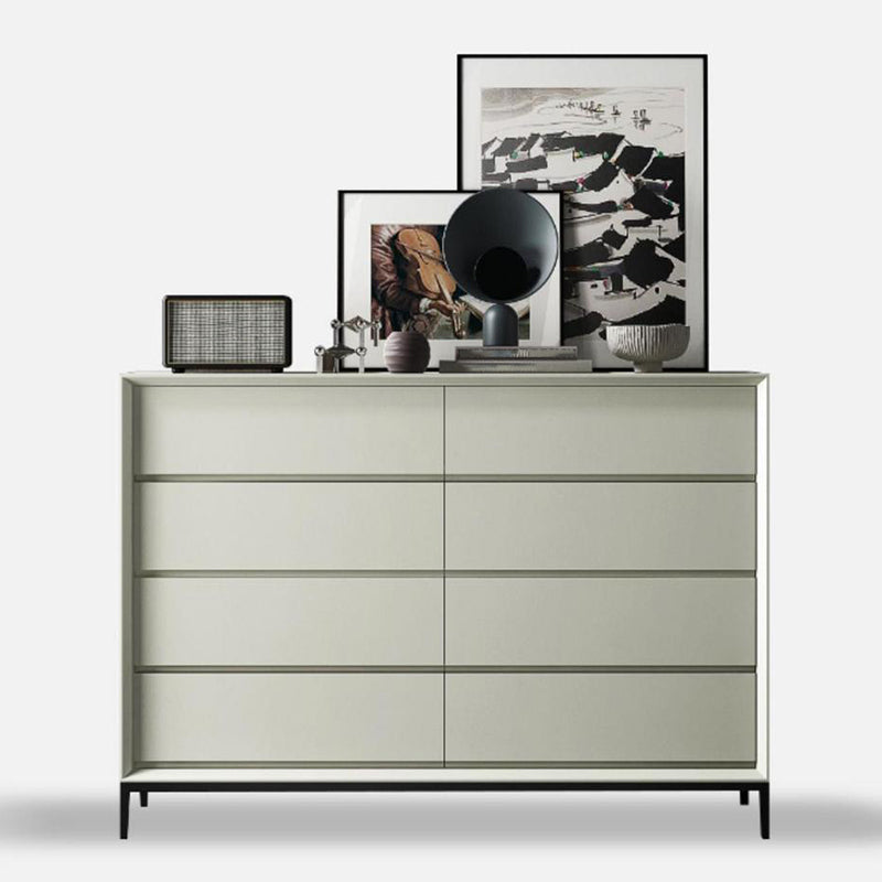 Wooden Storage Chest Modern Dresser with 3/4/5/8 Drawers , 15.6 Inch Width Clearhalo 'Bedroom Furniture' 'Dressers & Chests' 'dressers_chests' 'furn' 'furn_dressers_chests' 'Furniture' 6858581