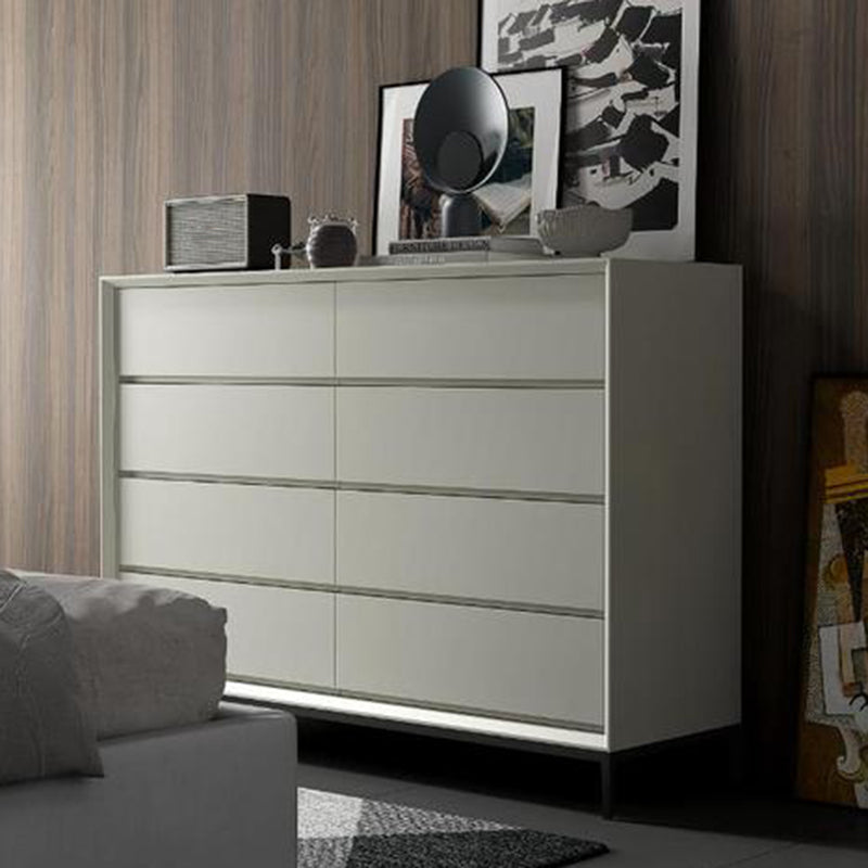 Wooden Storage Chest Modern Dresser with 3/4/5/8 Drawers , 15.6 Inch Width Clearhalo 'Bedroom Furniture' 'Dressers & Chests' 'dressers_chests' 'furn' 'furn_dressers_chests' 'Furniture' 6858583