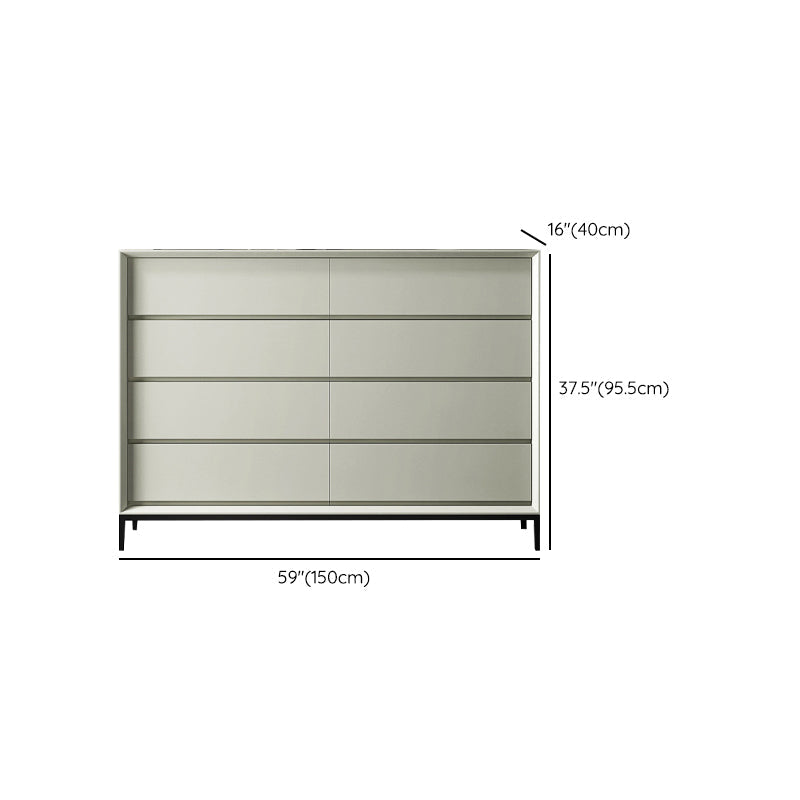 Wooden Storage Chest Modern Dresser with 3/4/5/8 Drawers , 15.6 Inch Width Clearhalo 'Bedroom Furniture' 'Dressers & Chests' 'dressers_chests' 'furn' 'furn_dressers_chests' 'Furniture' 6858587