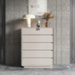Commode moderne de 15,6 pouces de largeur avec 6/5 tiroirs