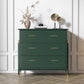 Contemporary Glam Lingerie Chest Birch Storage Chest Dresser for Home Office