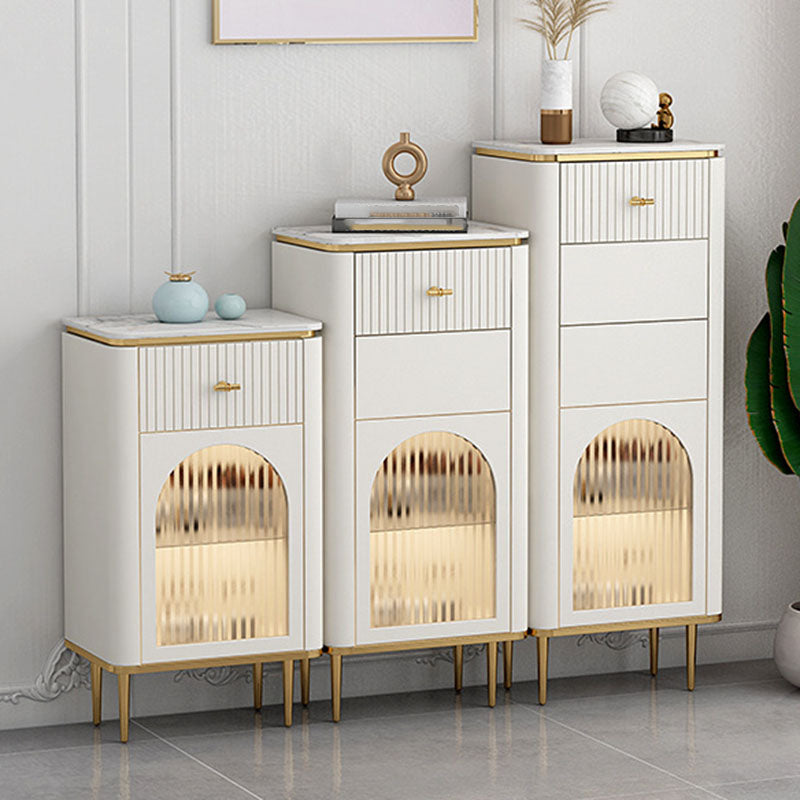 Contemporary Storage Chest Stone Dresser with 1/2/3 Drawers , 11.7-inch Width Clearhalo 'Bedroom Furniture' 'Dressers & Chests' 'dressers_chests' 'furn' 'furn_dressers_chests' 'Furniture' 6858676