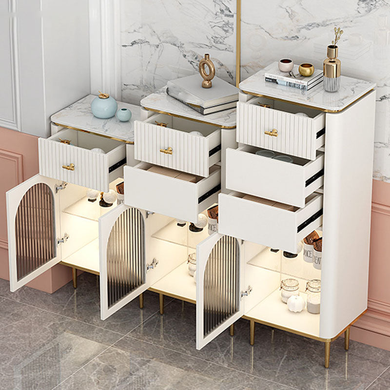 Contemporary Storage Chest Stone Dresser with 1/2/3 Drawers , 11.7-inch Width Clearhalo 'Bedroom Furniture' 'Dressers & Chests' 'dressers_chests' 'furn' 'furn_dressers_chests' 'Furniture' 6858680