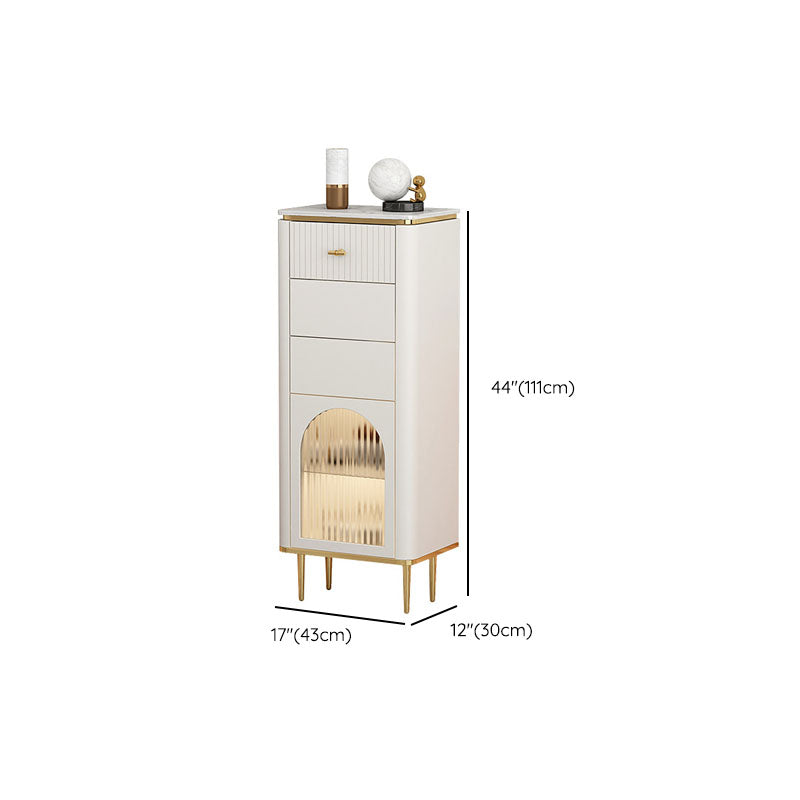 Contemporary Storage Chest Stone Dresser with 1/2/3 Drawers , 11.7-inch Width Clearhalo 'Bedroom Furniture' 'Dressers & Chests' 'dressers_chests' 'furn' 'furn_dressers_chests' 'Furniture' 6858691