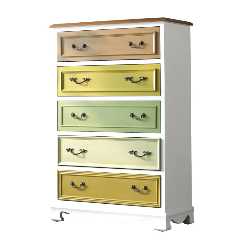Coastal Storage Chest Solid Wood Storage Chest Dresser with 5/8 Drawers White 5 Clearhalo 'Bedroom Furniture' 'Dressers & Chests' 'dressers_chests' 'furn' 'furn_dressers_chests' 'Furniture' 6858715