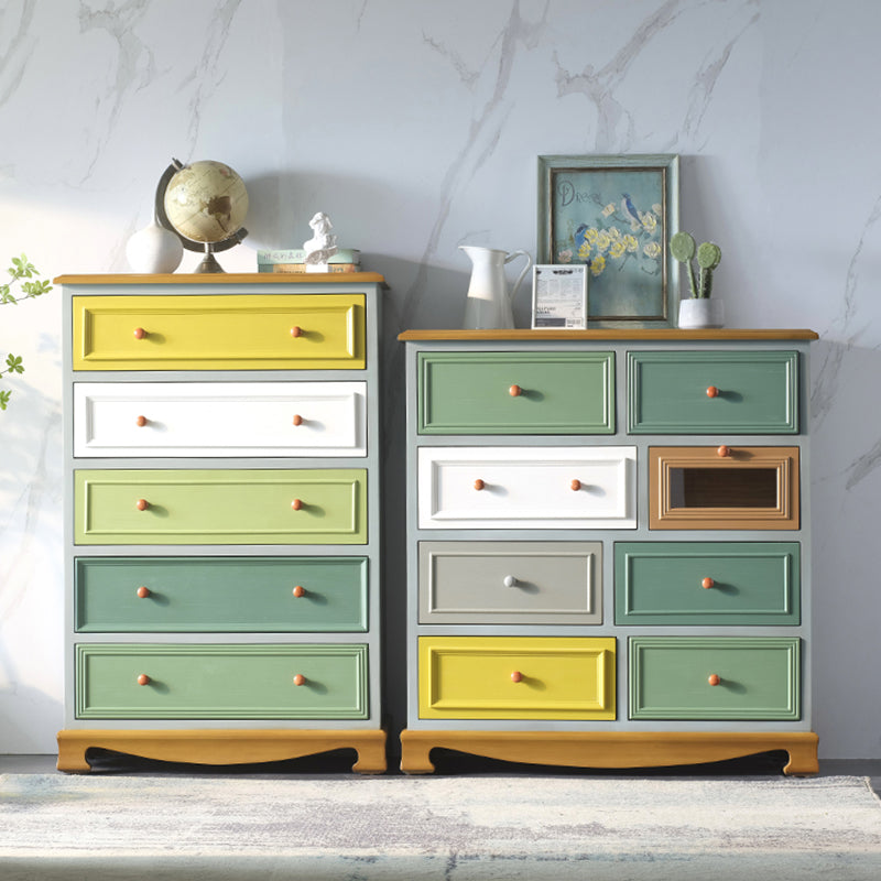 Coastal Storage Chest Solid Wood Storage Chest Dresser with 5/8 Drawers Clearhalo 'Bedroom Furniture' 'Dressers & Chests' 'dressers_chests' 'furn' 'furn_dressers_chests' 'Furniture' 6858717
