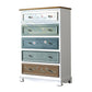 Coastal Storage Chest Solid Wood Storage Chest Dresser with 5/8 Drawers White Painted 5 Clearhalo 'Bedroom Furniture' 'Dressers & Chests' 'dressers_chests' 'furn' 'furn_dressers_chests' 'Furniture' 6858718