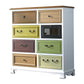 Coastal Storage Chest Solid Wood Storage Chest Dresser with 5/8 Drawers White 8 Clearhalo 'Bedroom Furniture' 'Dressers & Chests' 'dressers_chests' 'furn' 'furn_dressers_chests' 'Furniture' 6858722