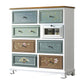 Coastal Storage Chest Solid Wood Storage Chest Dresser with 5/8 Drawers White Painted 8 Clearhalo 'Bedroom Furniture' 'Dressers & Chests' 'dressers_chests' 'furn' 'furn_dressers_chests' 'Furniture' 6858726