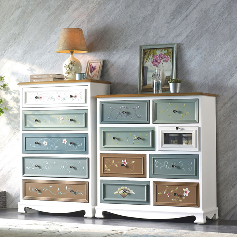 Coastal Storage Chest Solid Wood Storage Chest Dresser with 5/8 Drawers Clearhalo 'Bedroom Furniture' 'Dressers & Chests' 'dressers_chests' 'furn' 'furn_dressers_chests' 'Furniture' 6858736