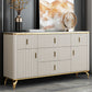 Contemporary Glam Combo Dresser Horizontal Storage Chest Dresser for Home Office Clearhalo 'Bedroom Furniture' 'Dressers & Chests' 'dressers_chests' 'furn' 'furn_dressers_chests' 'Furniture' 6858739