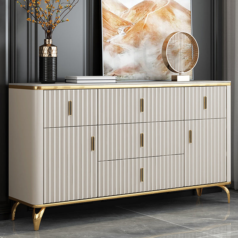 Contemporary Glam Combo Dresser Horizontal Storage Chest Dresser for Home Office Clearhalo 'Bedroom Furniture' 'Dressers & Chests' 'dressers_chests' 'furn' 'furn_dressers_chests' 'Furniture' 6858739