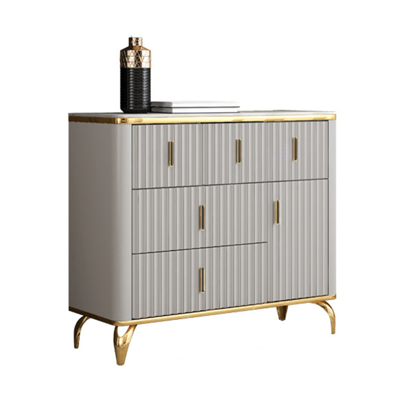 Contemporary Glam Combo Dresser Horizontal Storage Chest Dresser for Home Office https: res.litfad.com site img item 2022 12 28 6858740 1200x1200.jpg Clearhalo 'Bedroom Furniture' 'Dressers & Chests' 'dressers_chests' 'furn' 'furn_dressers_chests' 'Furniture' 6858740