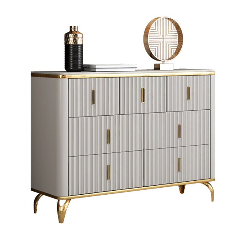 Contemporary Glam Combo Dresser Horizontal Storage Chest Dresser for Home Office https: res.litfad.com site img item 2022 12 01 6858741 1200x1200.jpg Clearhalo 'Bedroom Furniture' 'Dressers & Chests' 'dressers_chests' 'furn' 'furn_dressers_chests' 'Furniture' 6858741