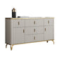 Contemporary Glam Combo Dresser Horizontal Storage Chest Dresser for Home Office https: res.litfad.com site img item 2022 12 15 6858745 1200x1200.jpg Clearhalo 'Bedroom Furniture' 'Dressers & Chests' 'dressers_chests' 'furn' 'furn_dressers_chests' 'Furniture' 6858745