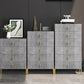 Contemporary Glam Double Dresser Wood Storage Chest Dresser for Home Office