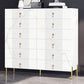 Contemporary Glam Double Dresser Wood Storage Chest Dresser for Home Office