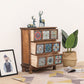 Coastal Storage Chest Solid Wood Dresser , 11.7/14.04 Inch Width Clearhalo 'Bedroom Furniture' 'Dressers & Chests' 'dressers_chests' 'furn' 'furn_dressers_chests' 'Furniture' 6858797