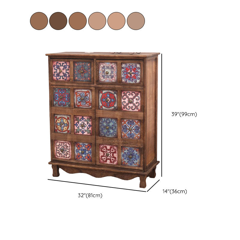 Coastal Storage Chest Solid Wood Dresser , 11.7/14.04 Inch Width Clearhalo 'Bedroom Furniture' 'Dressers & Chests' 'dressers_chests' 'furn' 'furn_dressers_chests' 'Furniture' 6858824