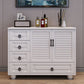 15.6-inch W Traditional Storage Chest Manufactured Wood Storage Chest Dresser 39"L x 16"W x 31"H White Clearhalo 'Bedroom Furniture' 'Dressers & Chests' 'dressers_chests' 'furn' 'furn_dressers_chests' 'Furniture' 6858828