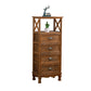 Commode en bois massif de coffre de rangement côtier avec 1/2/3/4 tiroirs, largeur de 11,7 pouces
