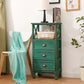 Commode en bois massif de coffre de rangement côtier avec 1/2/3/4 tiroirs, largeur de 11,7 pouces