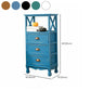 Commode en bois massif de coffre de rangement côtier avec 1/2/3/4 tiroirs, largeur de 11,7 pouces