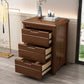15.6 Inch Width Storage Chest Modern Solid Wood Dresser with 3/4/5 Drawers Clearhalo 'Bedroom Furniture' 'Dressers & Chests' 'dressers_chests' 'furn' 'furn_dressers_chests' 'Furniture' 6858910