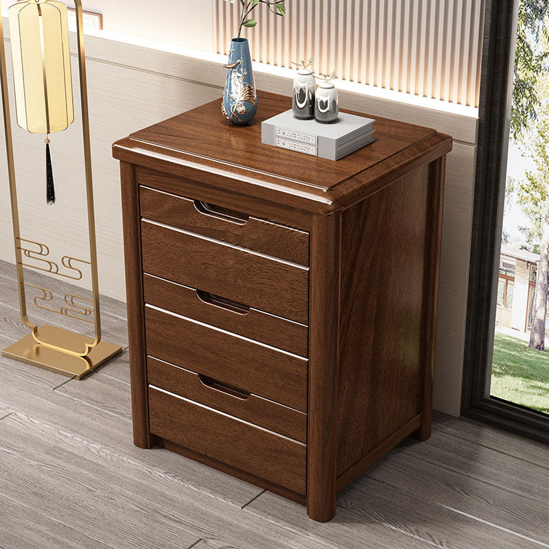 15.6 Inch Width Storage Chest Modern Solid Wood Dresser with 3/4/5 Drawers Clearhalo 'Bedroom Furniture' 'Dressers & Chests' 'dressers_chests' 'furn' 'furn_dressers_chests' 'Furniture' 6858912
