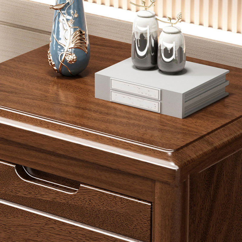 15.6 Inch Width Storage Chest Modern Solid Wood Dresser with 3/4/5 Drawers Clearhalo 'Bedroom Furniture' 'Dressers & Chests' 'dressers_chests' 'furn' 'furn_dressers_chests' 'Furniture' 6858918