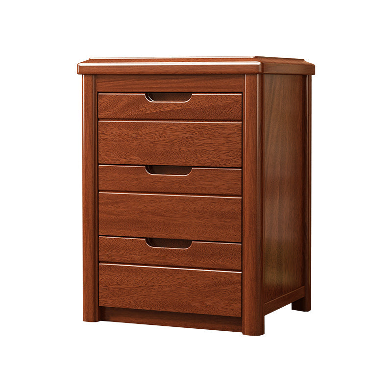 15.6 Inch Width Storage Chest Modern Solid Wood Dresser with 3/4/5 Drawers Clearhalo 'Bedroom Furniture' 'Dressers & Chests' 'dressers_chests' 'furn' 'furn_dressers_chests' 'Furniture' 6858923