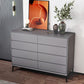 Modern Style Storage Chest Solid Wood Storage Chest Dresser , 15.6 Inch Width