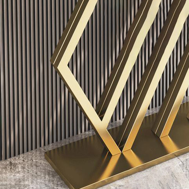 Tabella della console rettangolare moderna tavolo da divano console resistente ai graffi