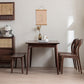 Contemporary Walnut Rectangle Dining Table Dining Room Kitchen Table