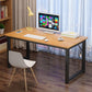 Rectangular Shaped Office Table Wood Writing Desk in Natural