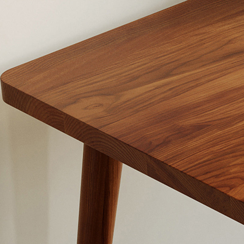 Modern Writing Desk Solid Wood Rectangle Office Desk with H-Base Clearhalo 'furn' 'furn_office_desk' 'Furniture' 'Office Desks' 'Office Furniture' 'office_desk' 6859948