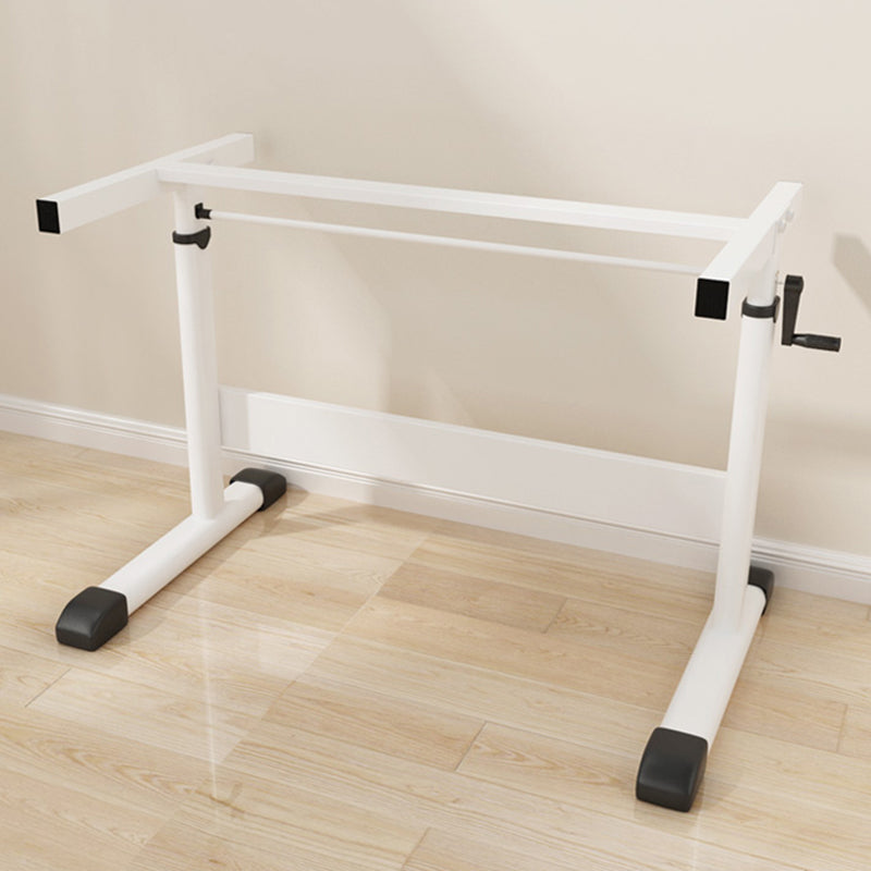 Rechteckig geformtes Büro Tisch Holzschreiberschreibtisch in Weiß/Schwarz/Natur