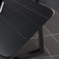 Stone Rechteck Office Desk moderner Schreibtisch mit Eisenbeinen