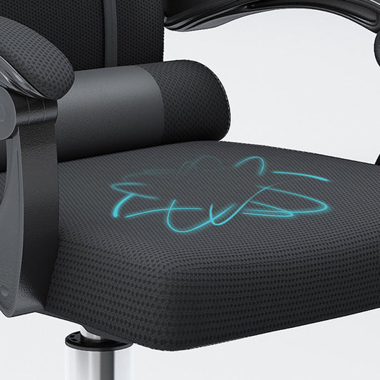 Presidente de gerentes de armas acolchados contemporáneos Presidente ejecutivo negro para la oficina