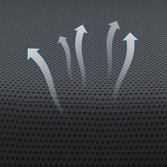 Presidente de gerentes de armas acolchados contemporáneos Presidente ejecutivo negro para la oficina