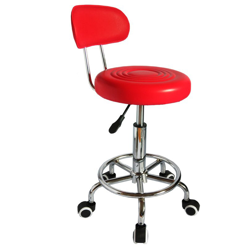 Moderner Metall -Bürostuhl Low Rücken verstellbarer Sitzhöhe Schreibtischstuhl