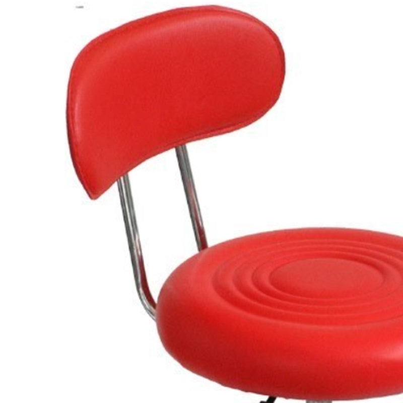 Moderner Metall -Bürostuhl Low Rücken verstellbarer Sitzhöhe Schreibtischstuhl