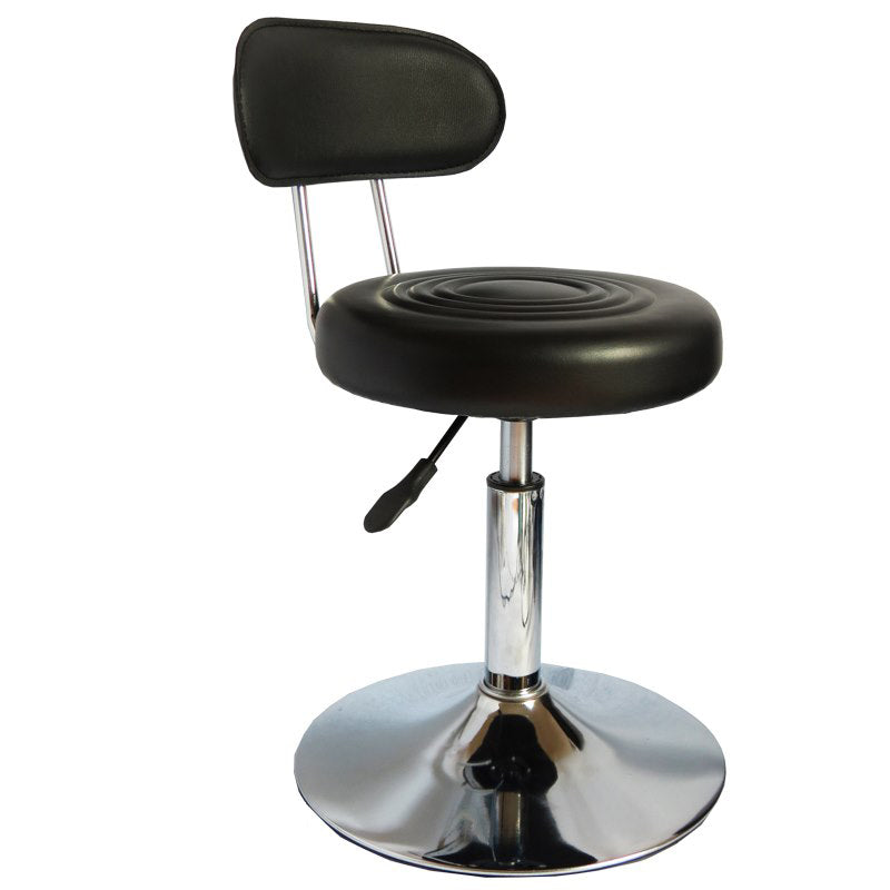 Moderner Metall -Bürostuhl Low Rücken verstellbarer Sitzhöhe Schreibtischstuhl