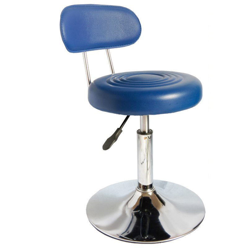 Moderner Metall -Bürostuhl Low Rücken verstellbarer Sitzhöhe Schreibtischstuhl