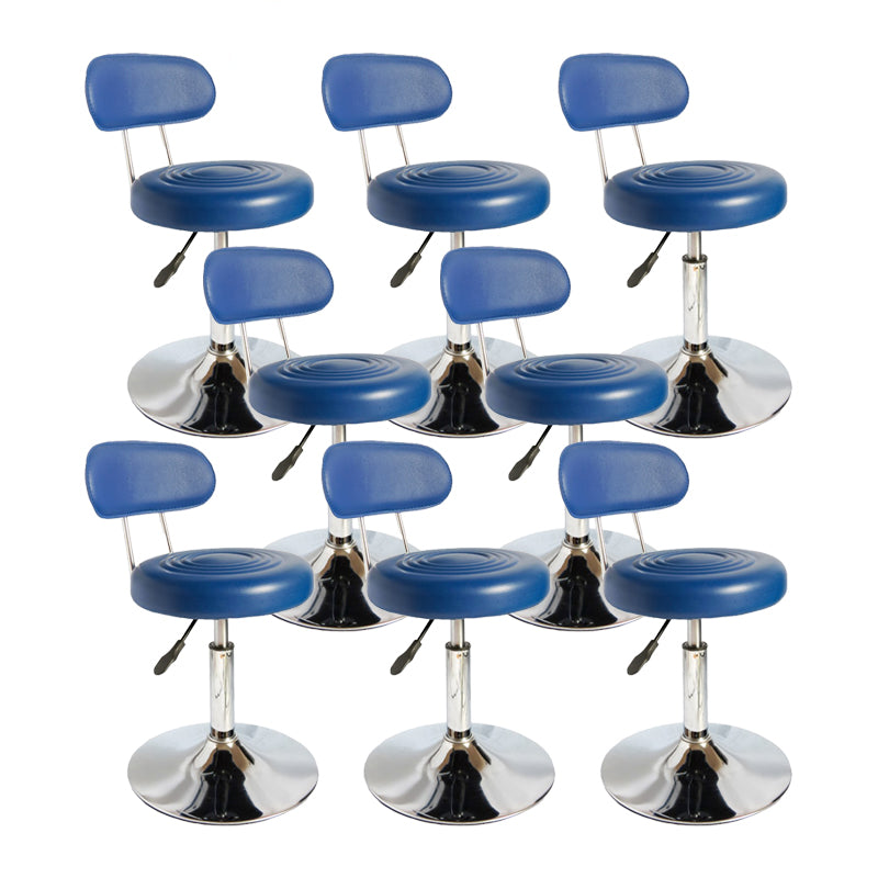 Moderner Metall -Bürostuhl Low Rücken verstellbarer Sitzhöhe Schreibtischstuhl