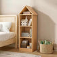 Engineered Wood Closed Back Bookshelf Standard Modern Bookcase