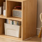Engineered Wood Closed Back Bookshelf Standard Modern Bookcase