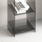 Modern Style Bookshelf Open Back Standard Acrylic Bookcase with Shelves Clearhalo 'Bookcases' 'furn' 'furn_bookcases' 'Furniture' 'Office Furniture' 6860512