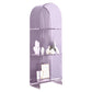 Modern Style Bookshelf Closed Back Standard Acrylic Bookcase with Shelves